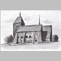 Die St. Johannis Kirche in Meldorf vor der Restauration, Zeichnung von Julius Fuerst..jpg